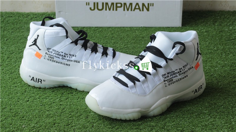 Off White x Air Jordan 11 Retro White